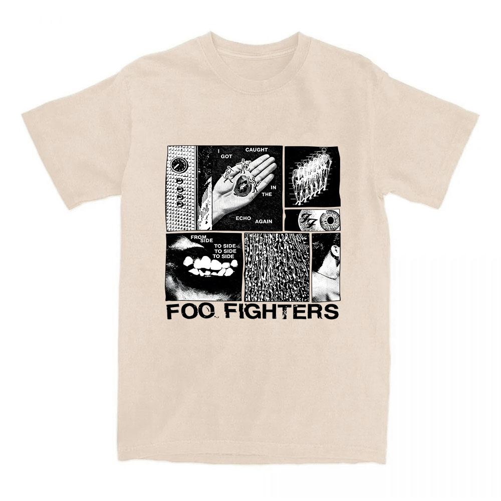 Album Your Favorite Toy Tee Fashion Rock Band Foooo Fighters T-shirt Summer Short Sleeve Cotton Male Tshirts Unisex Streetwear