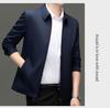 Men's 2025 Autumn/Winter Executive Jacket: Non-Iron, Wrinkle-Resistant Business Casual Outerwear