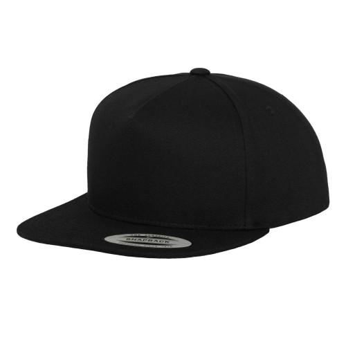 Flexfit 5 Panel Cotton Twill Snapback Cap
