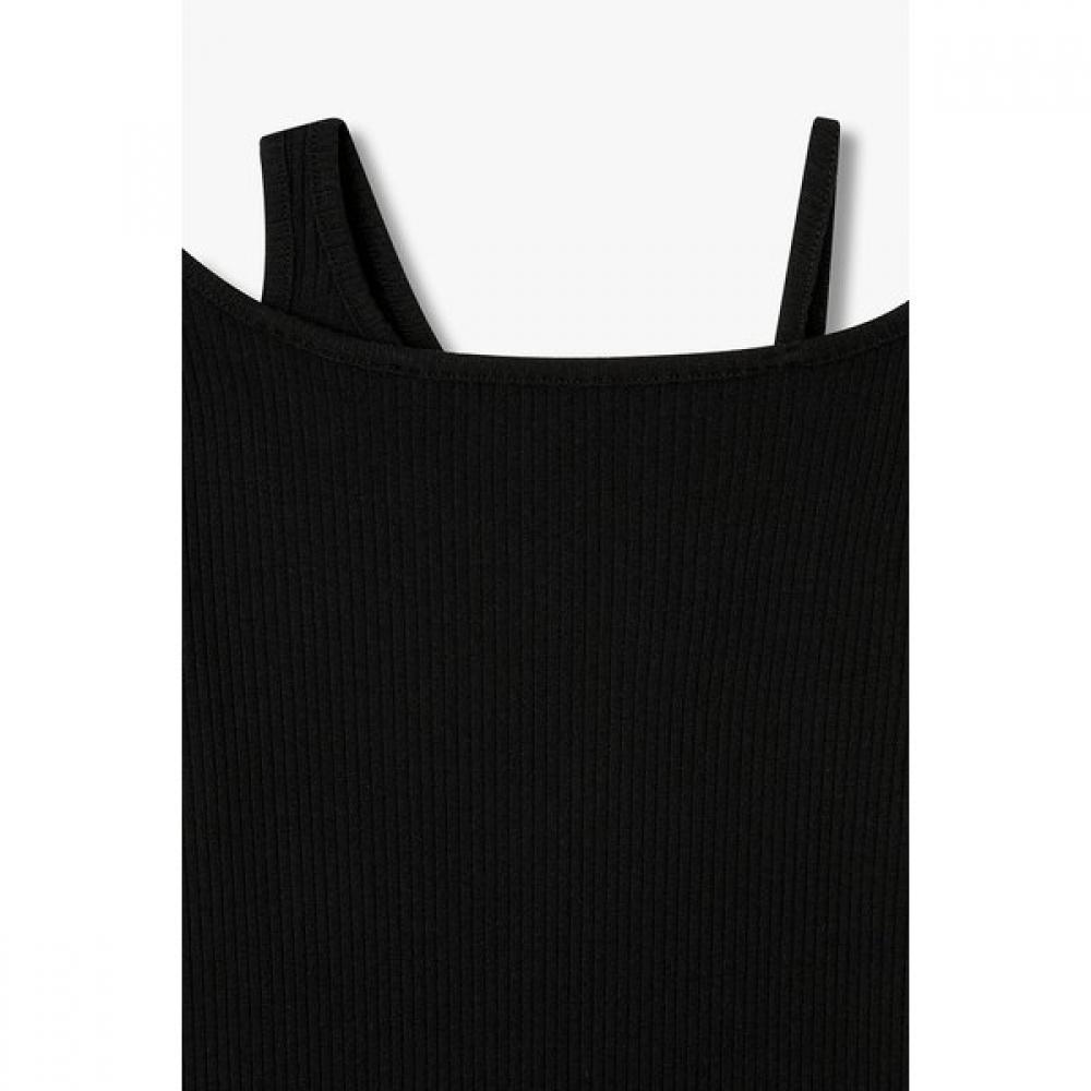 Vov CuTouT DeTail Rib T shirT 7156340006