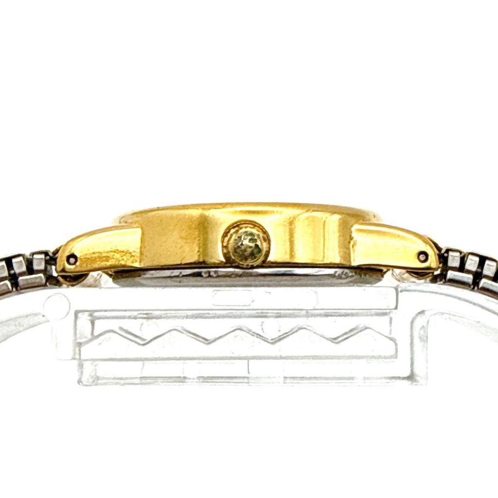 Used C143 [Vintage, Battery Replaced] SEIKO Gold-Tone Round Case Breguet Numerals Ladies Watch