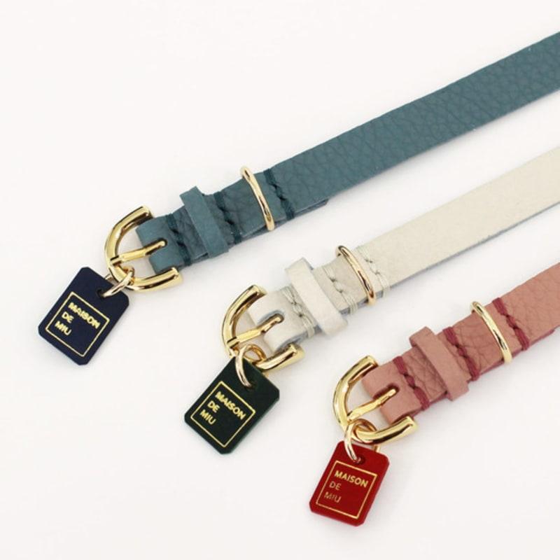 MAISON DE MIU Half Moon Collar 3 Color