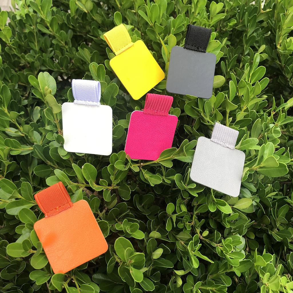 10er-Pack elastischer Stiftschlaufenhalter, selbstklebender PU-Leder-Clip, Bleistifthalter für Notizbücher, Zeitschriften, Planer