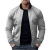 Men's Cotton Jacket Thin  Jacket Casual  Jacket With Zip Flight Jackett  Classic Outdoor Clothing