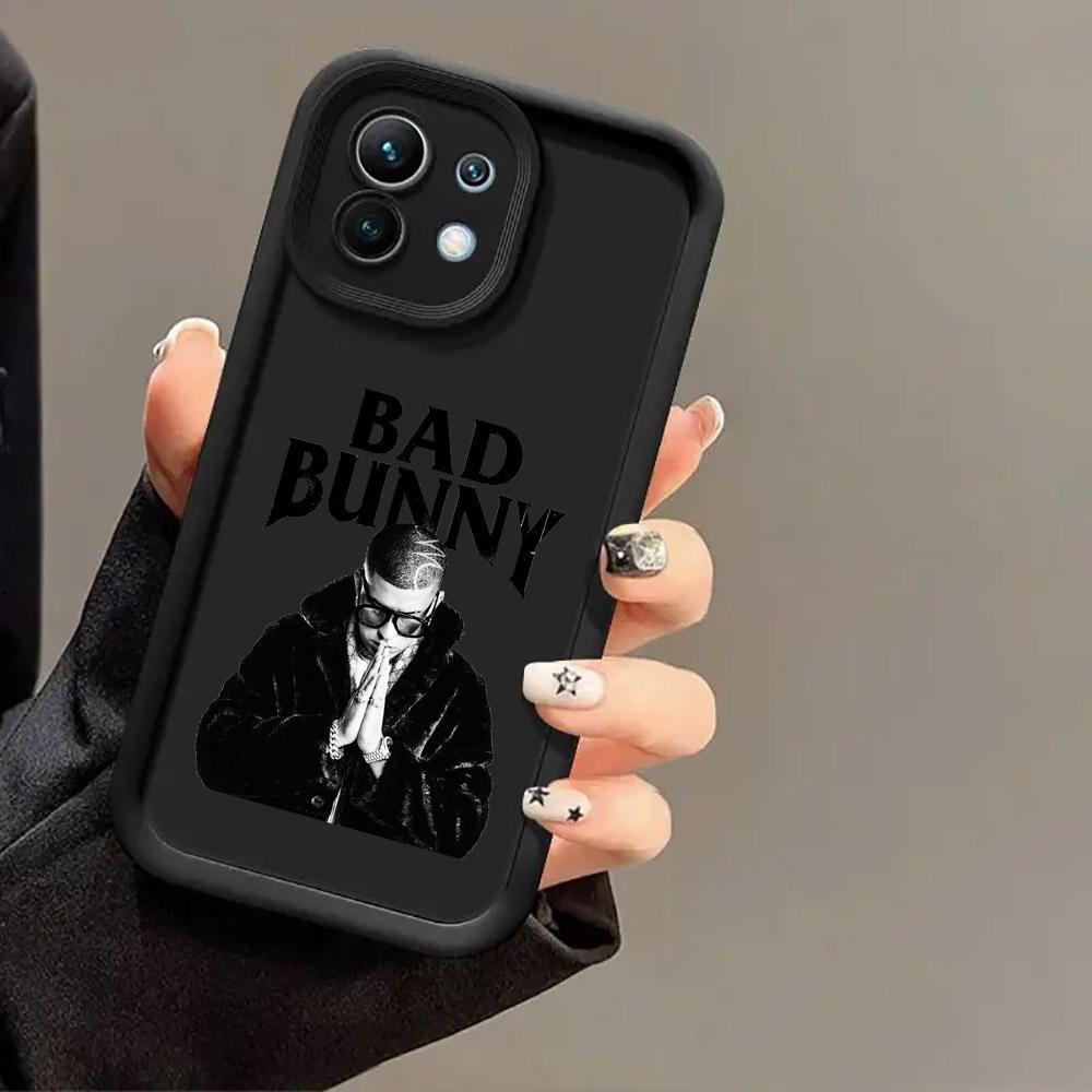 Phone Case For Xiaomi 14T 14 13T Pro 12 13 11 Lite POCO F3 F5 X3 X5 X6 M5s M6 Pro Soft Shockproof Cover Bad Bunny X100pre Rapper