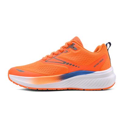 Men Breathable Running Shoes Women Orange Color Size 36-45 Ultra Light Walking Shoes Training Fitness Jogging Shoes