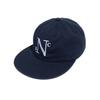 Net Social Club N LOGO FLAT VISOR CAP (NAVY)