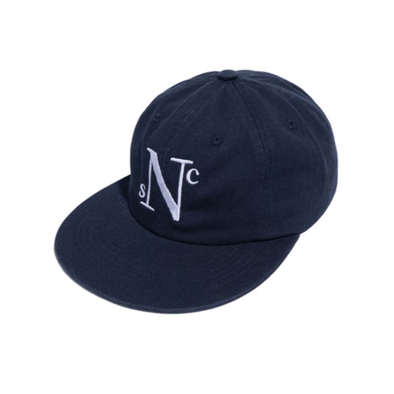 Net Social Club N LOGO FLAT VISOR CAP (NAVY)