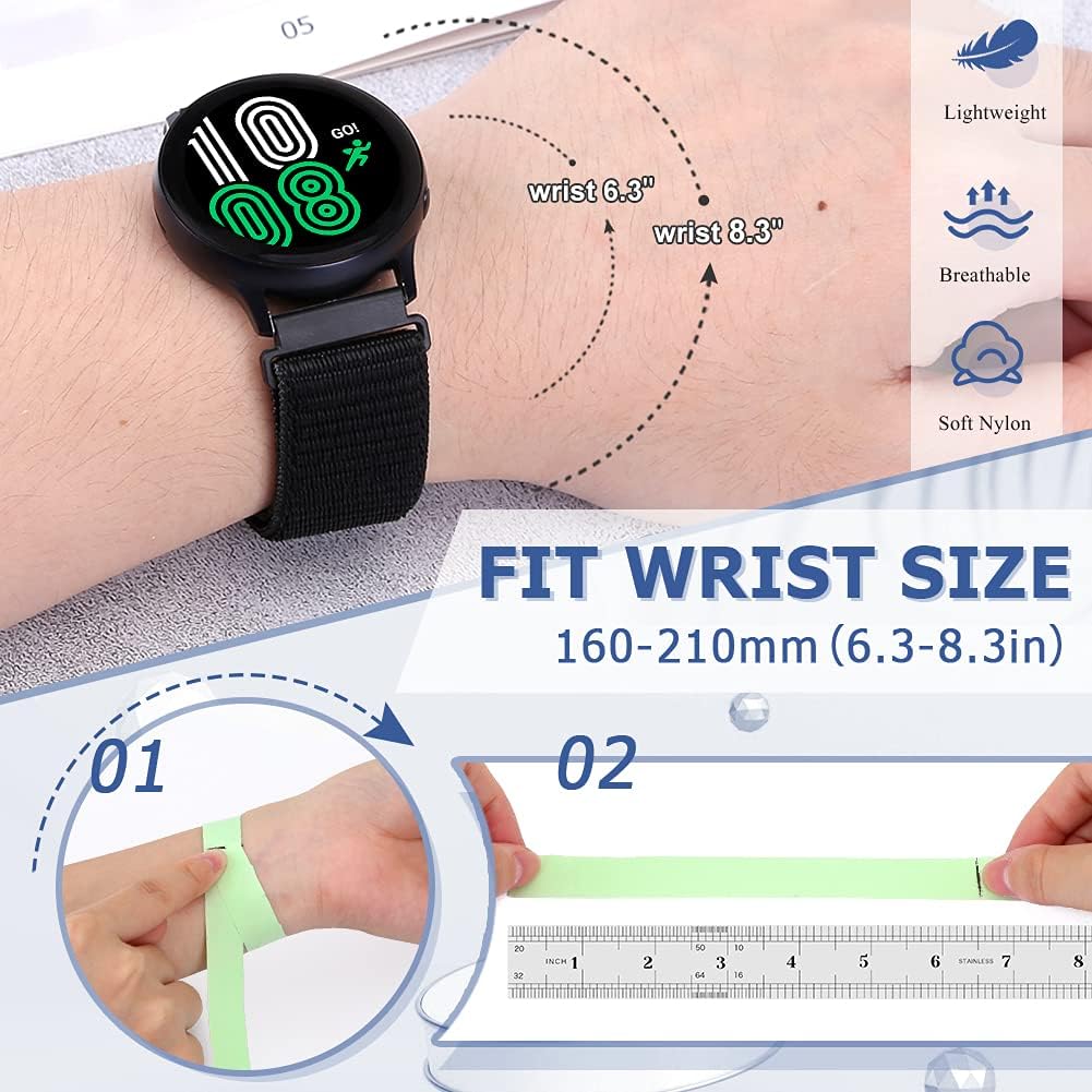 Velcro Strap 20mm 22mm Loop Band For COROS PACE 4Braided Loop Watch Band For COROS PACE 3 2/APEX 4 2/APEX 2 Pro Bracelets Correa