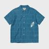 ThiSiSneverthat Gd Lightning MeSh S S Shirt Light Blue