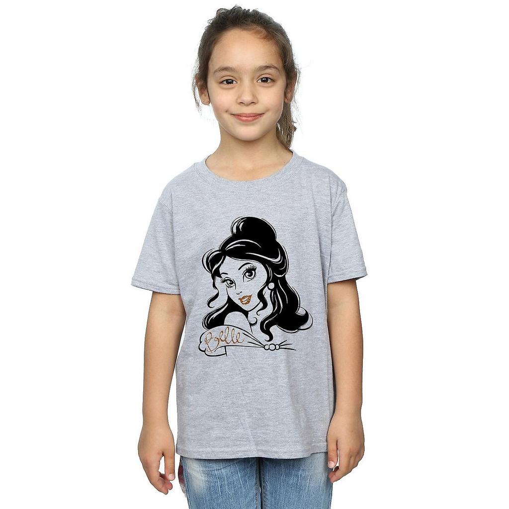 Beauty And The Beast Girls Belle Sparkle T-Shirt