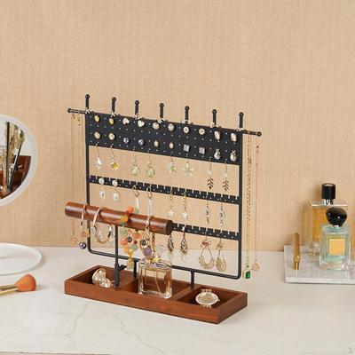 Jewelry Display Rack Holder Earring Rack, Tower Necklace Organizer for