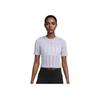 Casual Training Breathable Short Sleeve T-Shirt Women Tops Lavender DV9170-519