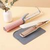VIVIZHWH Silicone Mat for Hair Hair and Styling with Storage Travel Home Use Heat-Resistant Irons, Straighteners, Clips, Tools, Bag, 21x15cm,