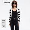 MO&Co. 2024 Spring Mohair Wool Blend Knit Cardigan