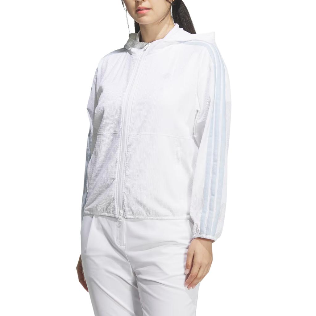 adidas Striped Comfortable Hoodie Jacket Women Jackets KA4308
