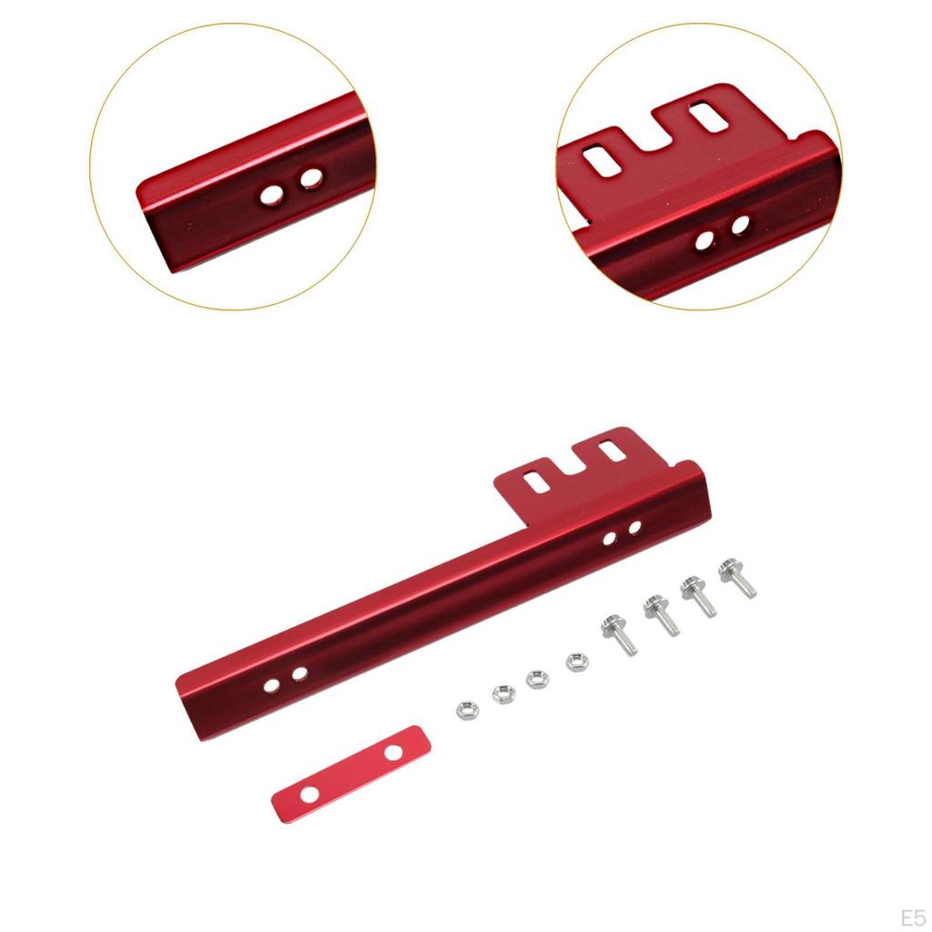 Front Plate Bracket, Holder Bar,Universal Fit Exterior Accessories, Bracket Mounting Kit