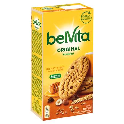 belVita Breakfast Cereal Cookies with Honey, Nuts and Chocolate Chips 300 G