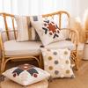 B&B Ins Wind Tufted Pillow Case Nordic Geometric Living Room Sofa Cushion Waist Pillow Rainbow Tassel Bedroom Pillow