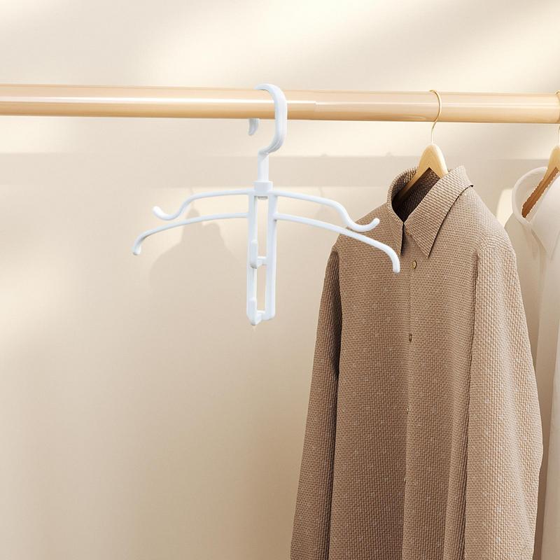 Rutschfeste Kleiderbügel Kleiderbügel Zum Trocknen mit 2 Haken Hoodie Hochwertiges PP-Material Nahtloser Kleiderbügel Multifunktional