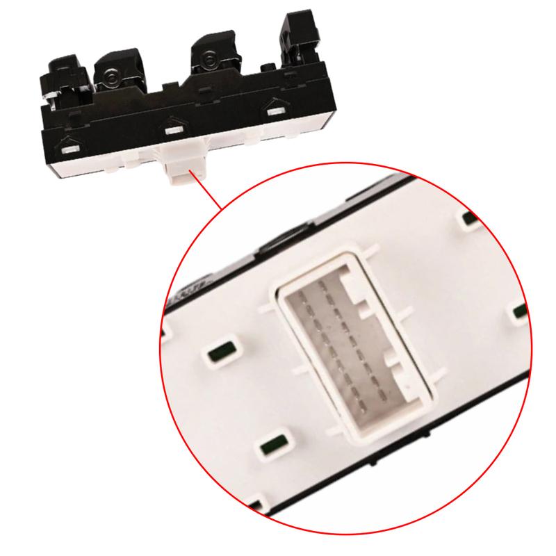 Electric Master Window Control Switch Regulator Button Fit for KIA Cerato - Black Front Driver Door Window Main Switch