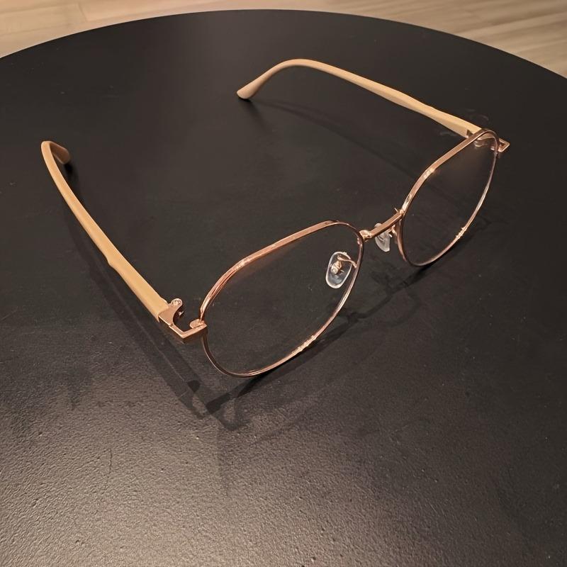 5PCS Anti-Radiation Anti Blue Ray Eyeglasses Replaceable Lens Computer Glasses Oval Frame Women Men Unisex
