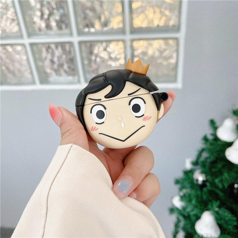 Giappone Anime Carino Cartoon Classifica di Kings Poggi Soft Earphone Cases  per Apple Airpods 1 2 3 ° Nuovo Pro Cover Funda con gancio acquista in modo  economico — spedizione gratuita, recensioni reali con foto — Joom
