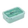 Simple Stylish Microwaveable Bento Lunch Box for Students, Office Workers, and Kids
