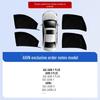 Car Window Sunshade & Anti-Mosquito Mesh Curtain for Privacy and Insect Protection