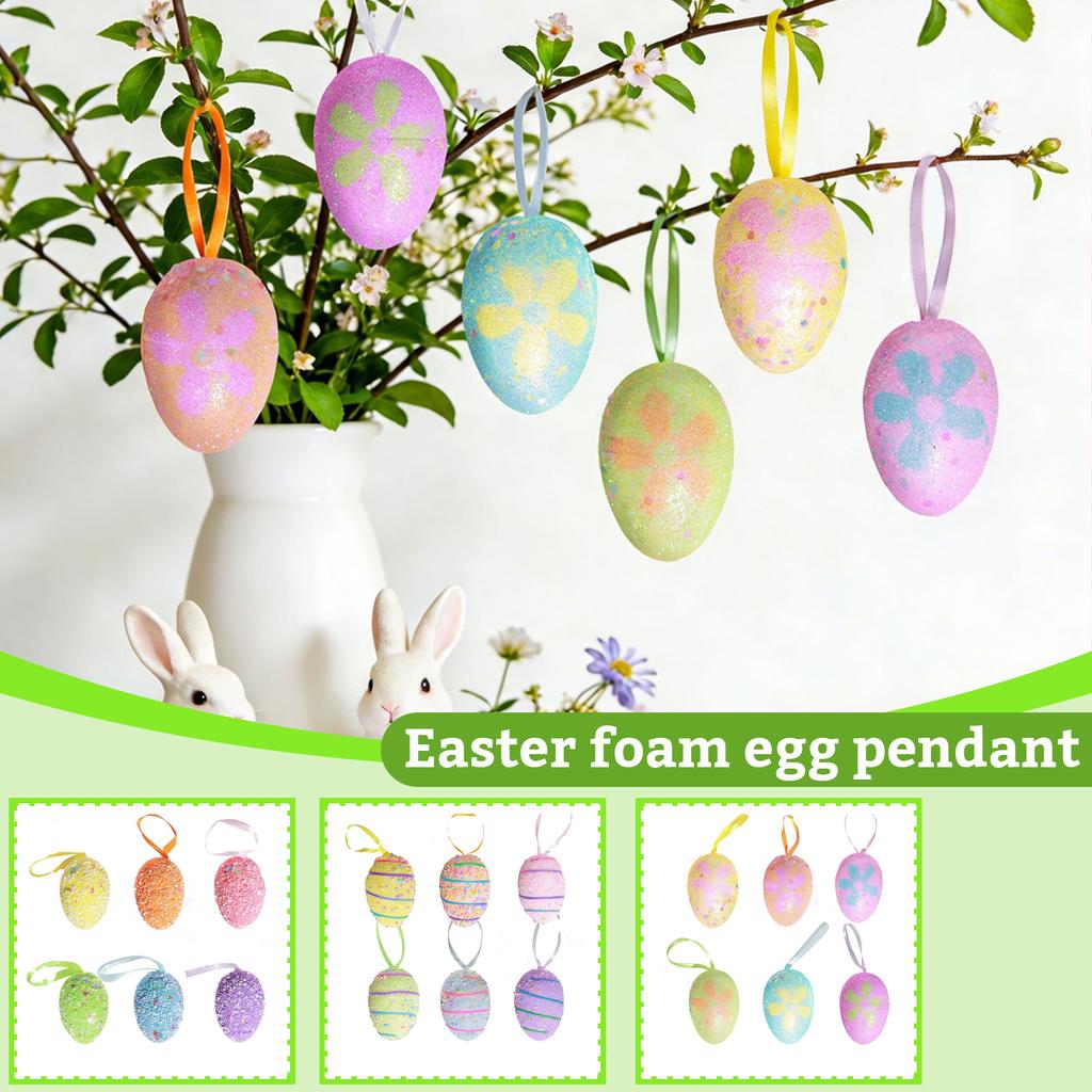 Easter Foam Decorations Easter Holiday Party Home Furnishing Pendants