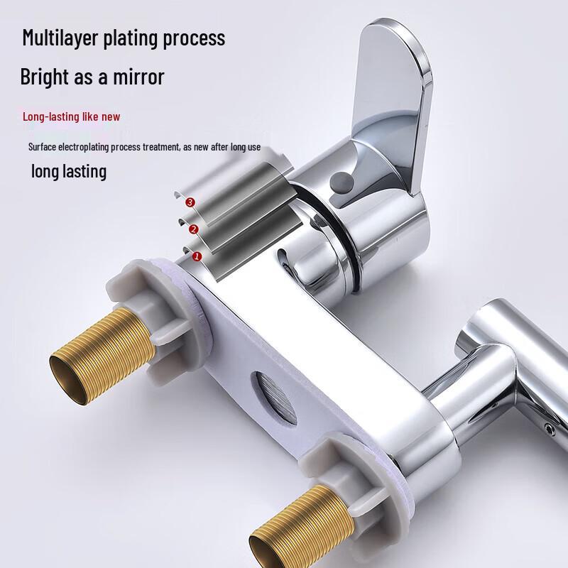 Leierstan Dual-Hole Basin Faucet