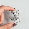 Metal Hollow Butterfly Brooch Light Luxury Badge Pin Delicate Women's Brooch  Gifts