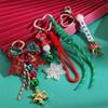 Miniature Holiday Key Chain Decorative Gift Item Child Friendly Sturdy Materials Cute Christmas Key Holder