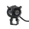Owl Dual-Color LED Motorcycle Laser Spotlight Bulb