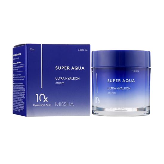 MISSHA NOU Cremă Super Aqua Ultra Hyalron 70 ml (3 tipuri)