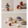 Yhpup 3 Color Stainless Steel Resin Acrylic Stud Earrings 2026 Anti Allergic Korean Fashion Trendy Daily Jewelry Accessories