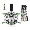 Dog Ball, Soccer Ball Shape, Super Durable TPU Coating, Eliminates Chewing Habits, Pulling Play, Suitable for All Dog Breeds, Safe and Safe