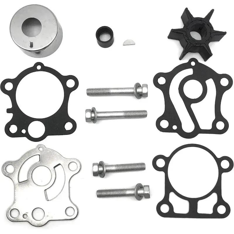 6H4-W0078-01 Water Pump Impeller Repair Kit For Yamaha Outboard 2T 40 50HP 1984-1991 Replace 6H4-W0078-A0 6H4-W0078-00 18-3429