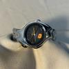Stainless Steel Strap Men Watches Waterproof Silver Quartz Wristwatches Quartz Movement Distorted Design Alien Twist Watch