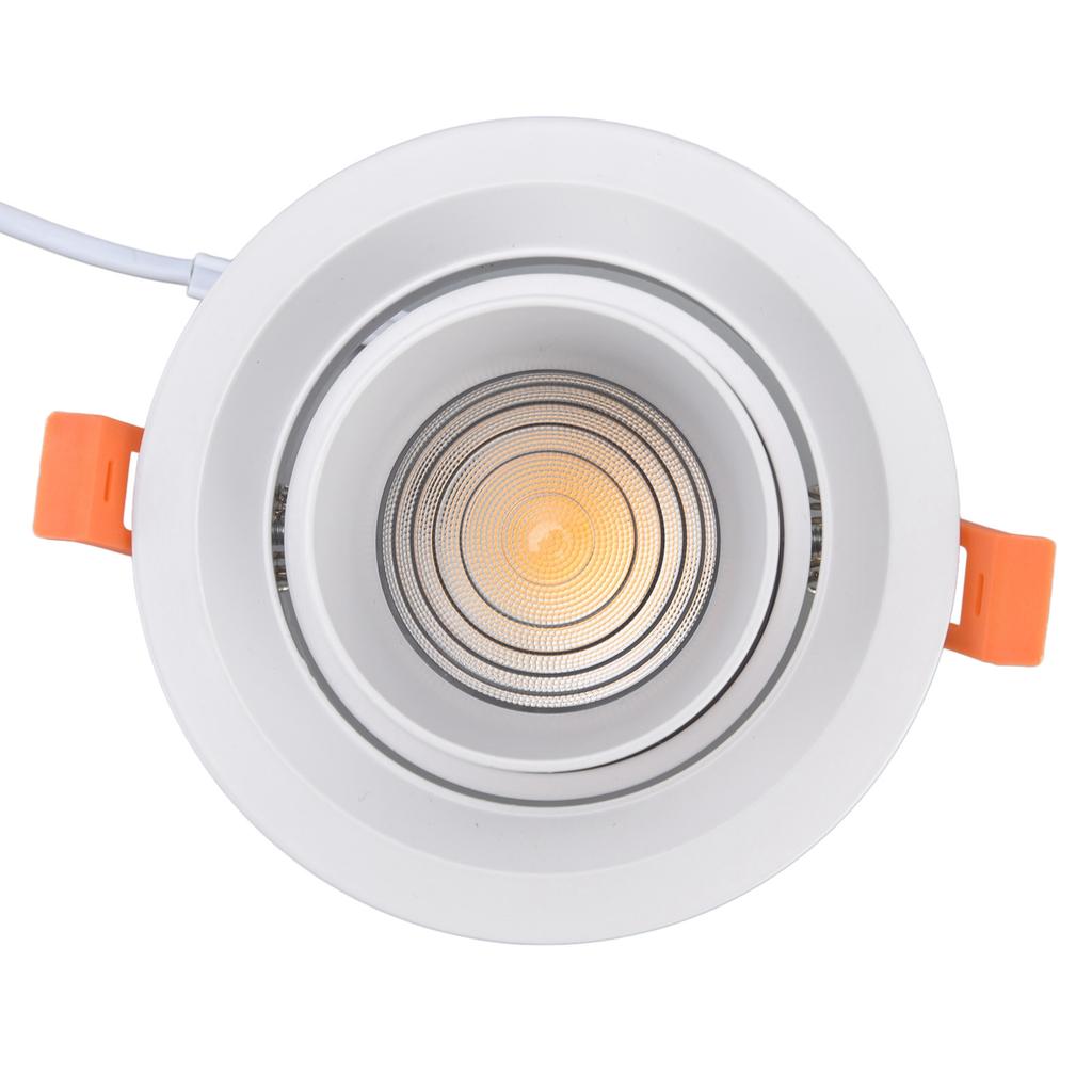 Recessed Lighting Adjustable Flexible Warm Color Temperature Embedded Installation Lights for