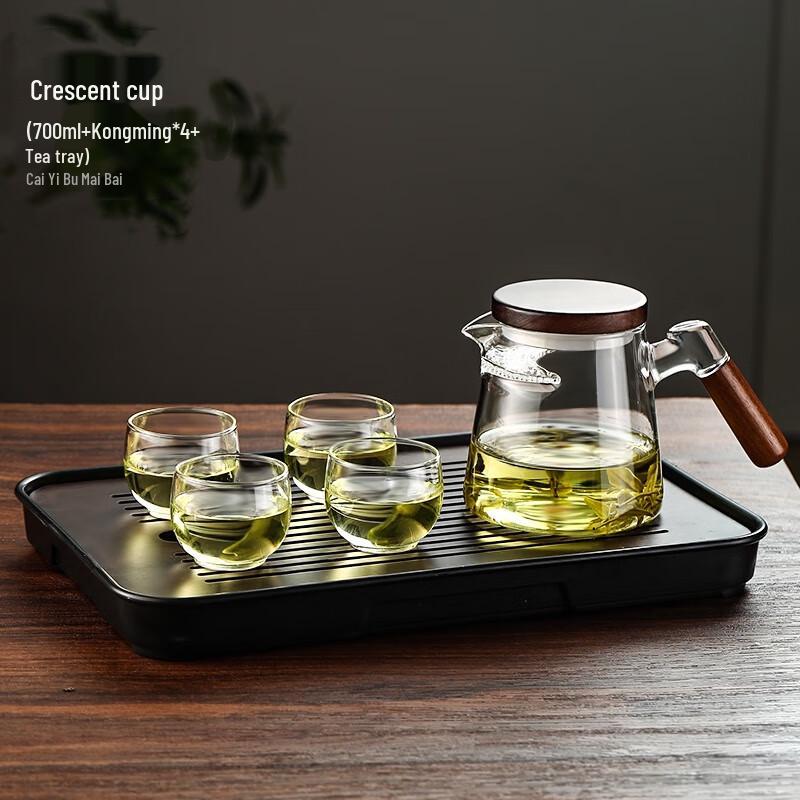 Molona Heat-Resistant Glass Teapot Set