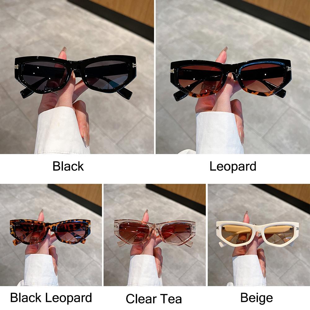 UV400 Eyewear Irregular Cat Eye Sunglasses for Women Sun Glasses Men's Shades