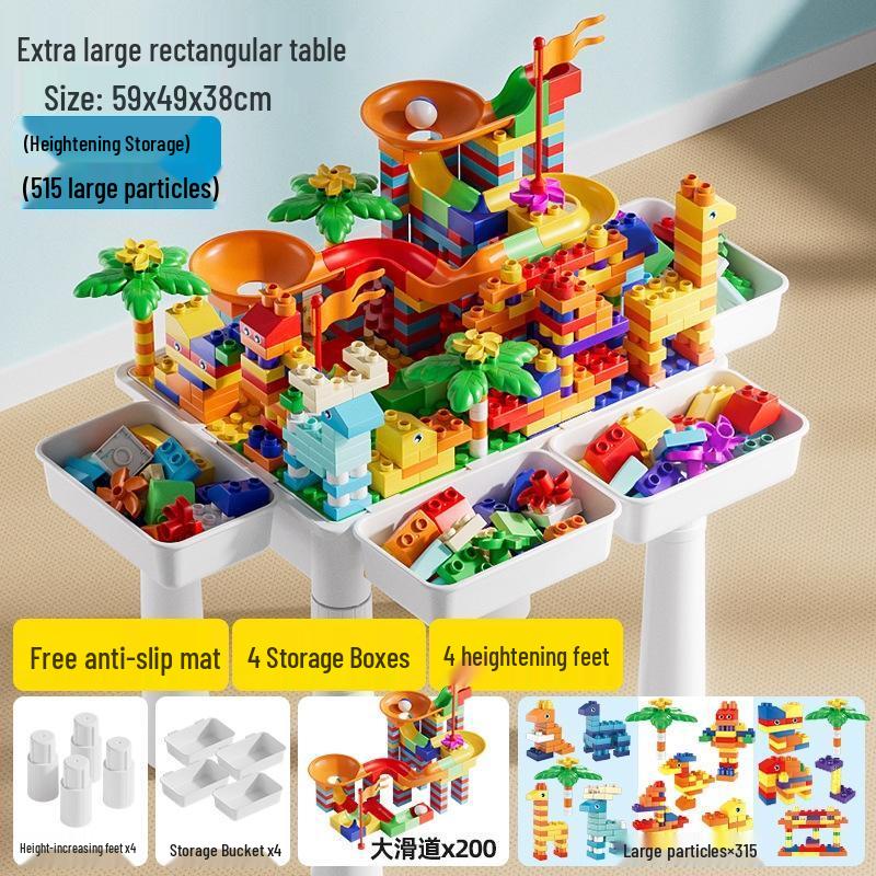 Kids Building Block Storage Table
