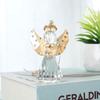 Collecible Crystal Angel Statue Crafts Figurines Collectibles Beautiful Table Ornament  Desktop