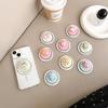 Cartoon Cute Little Raccoon Cat Magnetic Suction Phone Airbag Holder Back Sticker Extendable Fun Rotating Decompression Desktop