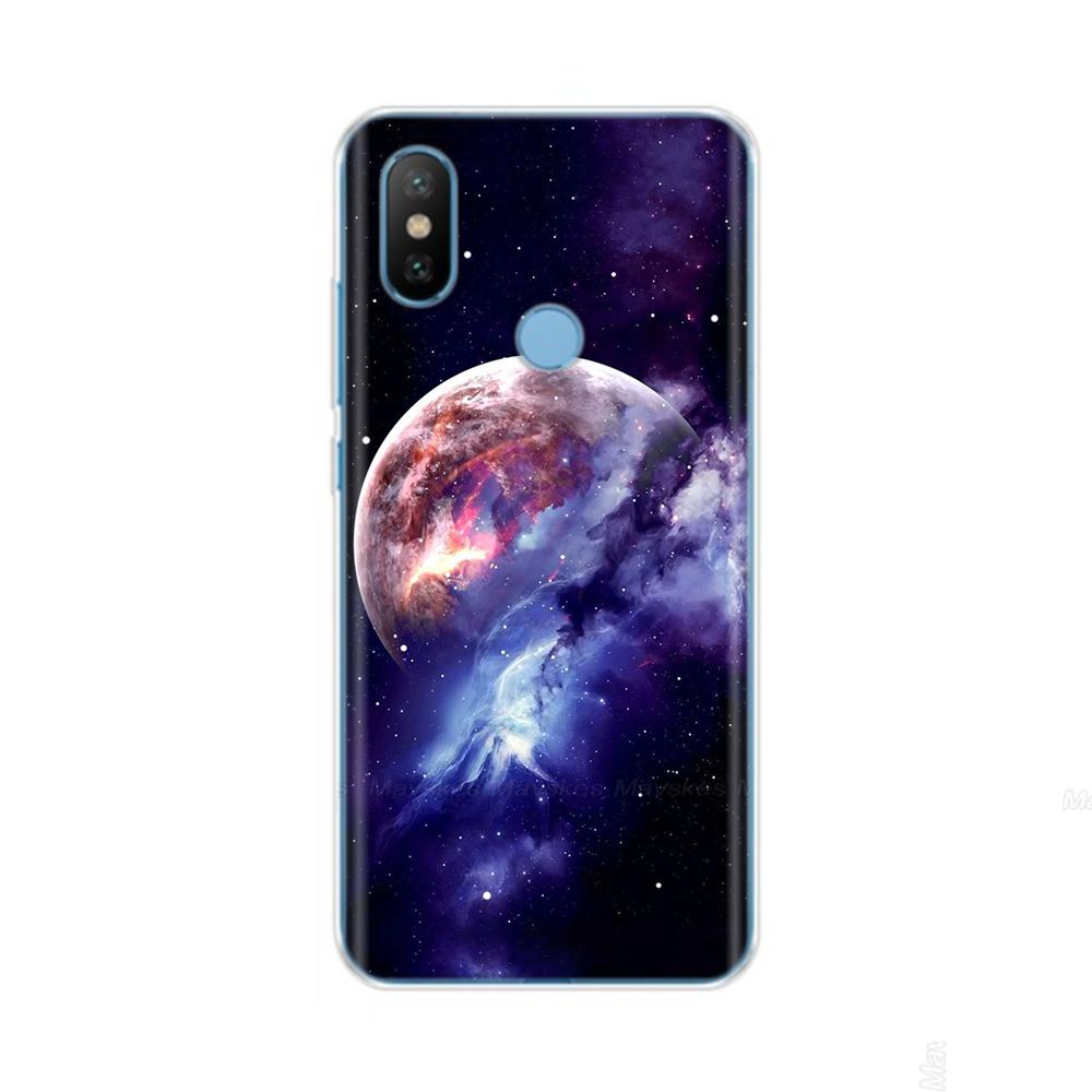For Xiaomi Mi A2 Case Cover for Xiaomi Mi A2 Lite Transparent TPU Silicone Phone Case on Xiomi MiA2 MiA Mi A 2 lite Fundas Coque
