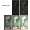 LED Ambient Light Lamp For Desk, 3200mAh Rechargeable Battery/USB Charging Table Lamp Fan for Study, Desk Reading Lamp