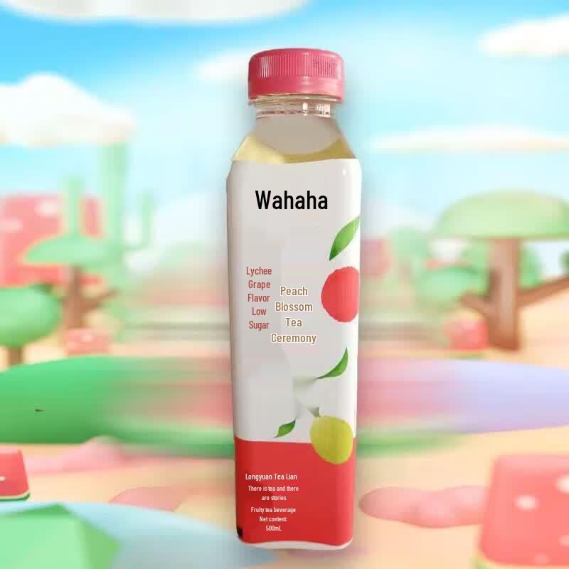 Wahaha Taoyuan Tea Lychee Green Grape Drink