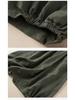 Plus Size Women's Retro High Waist A-Line Midi Skirt - Imitation Linen, Summer Slimming Style