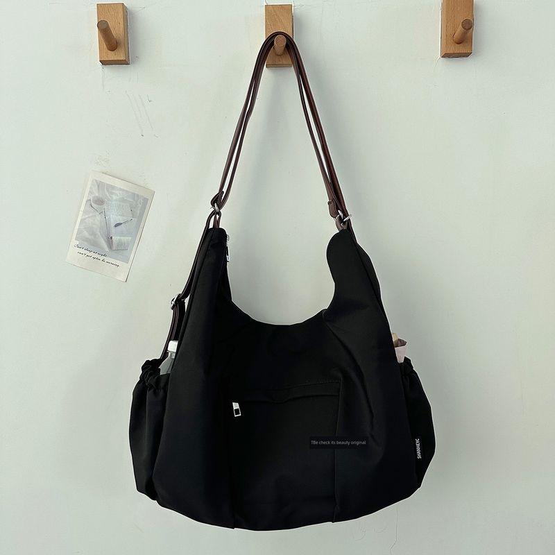 

Large Capacity Three-Purpose Bag Women Commuter Shoulder Messenger Bag Outdoor Travel Backpack Fashionable Student Class Computer Bag Black without pendant